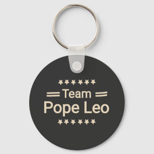 team pope leo key ring