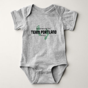 Team Portland 304 baby body suit Baby Bodysuit