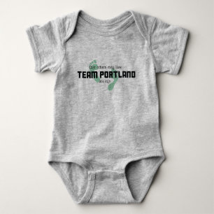 Team Portland 304 baby body suit Bodysuit
