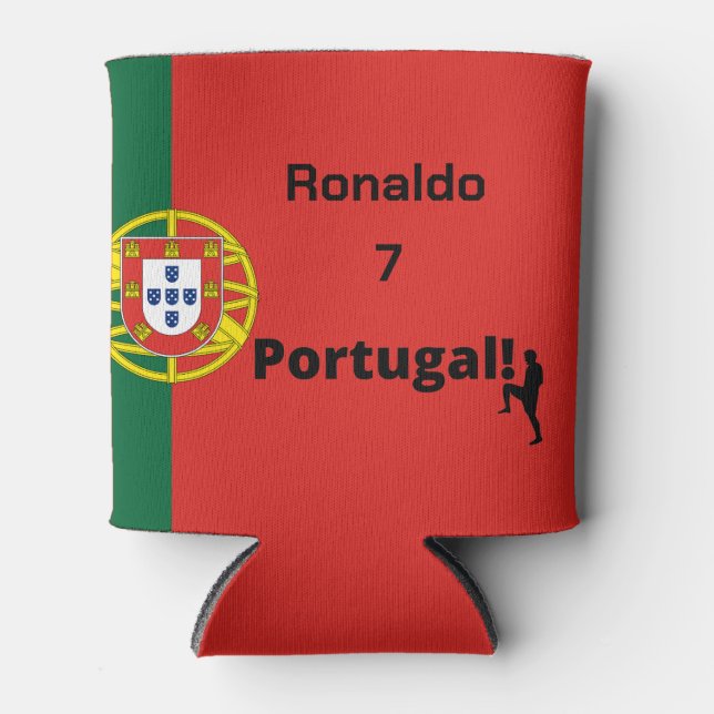 Team Portugal Flag Edition, custom Can Cooler (Front)