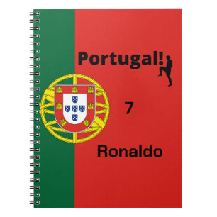 Team Portugal Flag Edition, custom Notebook