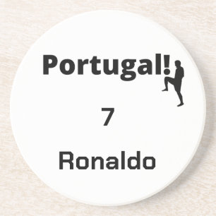 Team Portugal Soccer, your name and number Coaster