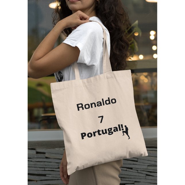  Team Portugal Soccer, your name and number Tote Bag (Creator Uploaded)