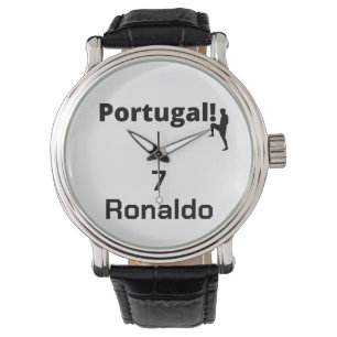Team Portugal Soccer, your name and number Watch