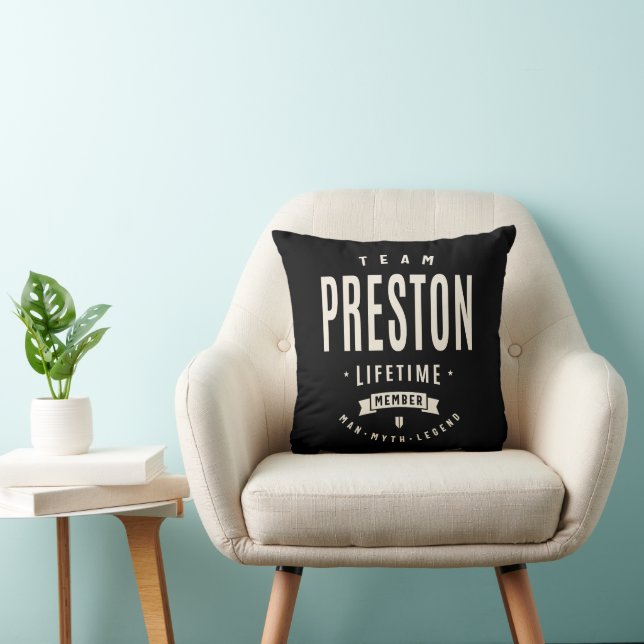 Team Preston Lifetime Member Cushion (Chair)