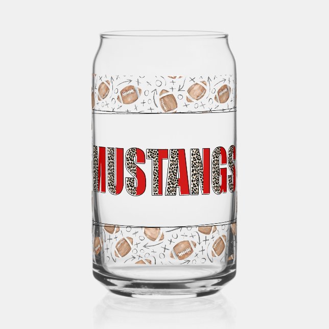 Team Pride Can Glass (Front)