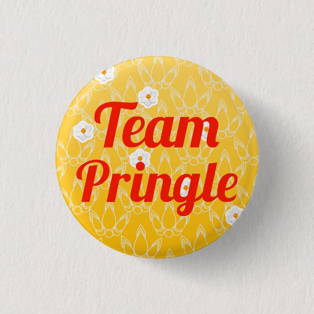 Team Pringle 3 Cm Round Badge (Front)