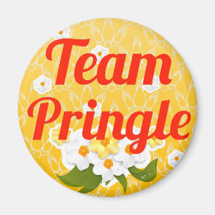 Team Pringle Magnet