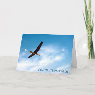 Team Pterosaur Thank You Card