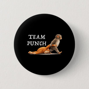 Team Punch Baby Monkey 6 Cm Round Badge