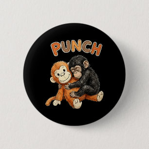 Team Punch - Baby Monkey Punch 6 Cm Round Badge