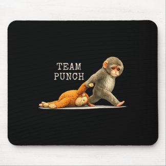 Team punch - baby monkey punch  mouse pad