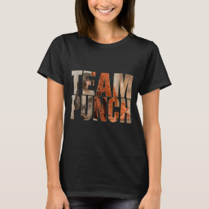 Team punch funny monkey meme baby monkey men women T-Shirt