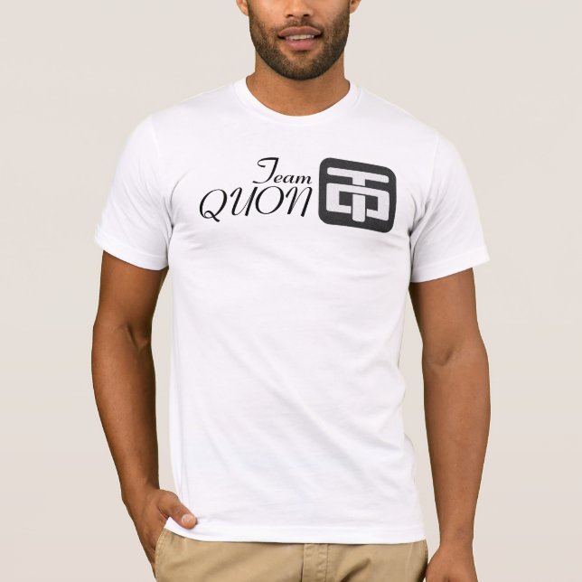 Team QUON Hats off T-Shirt (Front)