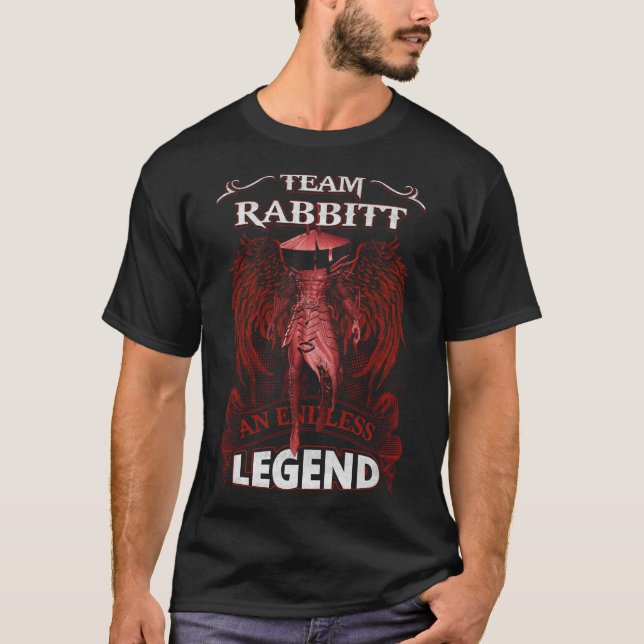 Team RABBITT - An Endless LEGEND T-Shirt (Front)