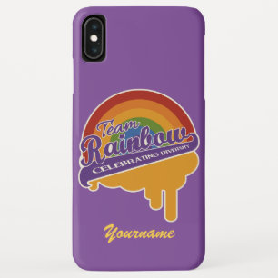Team Rainbow custom monogram cases