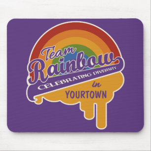Team Rainbow custom mousepad