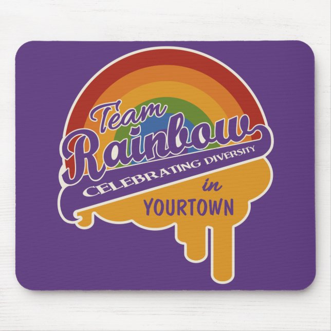 Team Rainbow custom mousepad (Front)