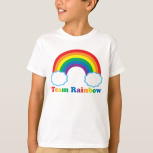 Team Rainbow Cute Kids T-Shirt