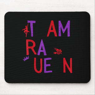 Team Rat Queen Nutcracker Ballet Christmas Womens Mouse Pad