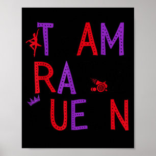 Team Rat Queen Nutcracker Ballet Christmas Womens  Poster