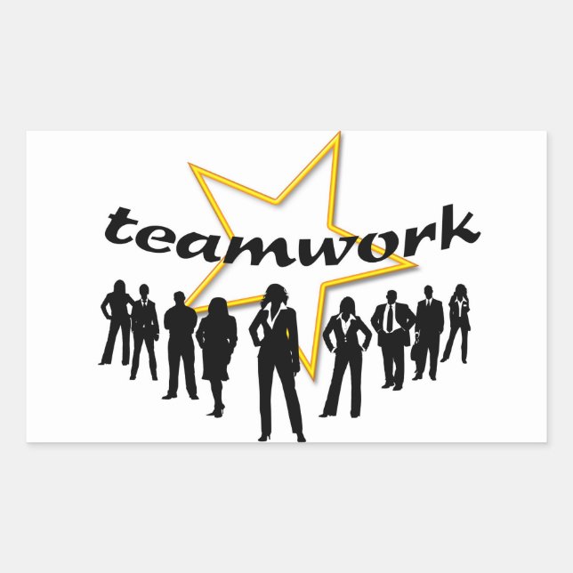 Team Rectangular Sticker (Front)