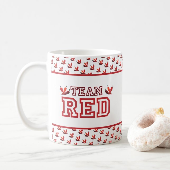 TEAM RED Member Coffee Mug (With Donut)
