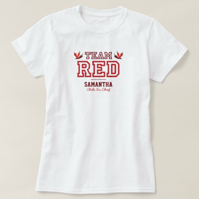 TEAM RED Member T-Shirt (Design Front)
