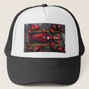 Team Red Pit Stop Trucker Hat