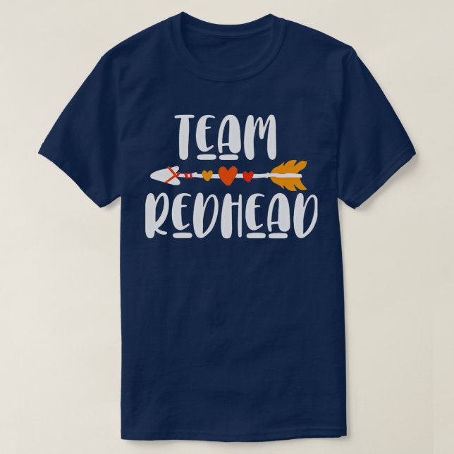 Team Redhead 1 T-Shirt (Design Front)