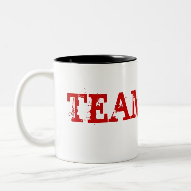 TEAM REID Two-Tone COFFEE MUG (Left)