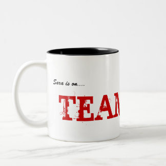 TEAM REID Two-Tone COFFEE MUG