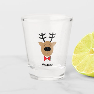Team Reindeer - Prancer Shot Glass
