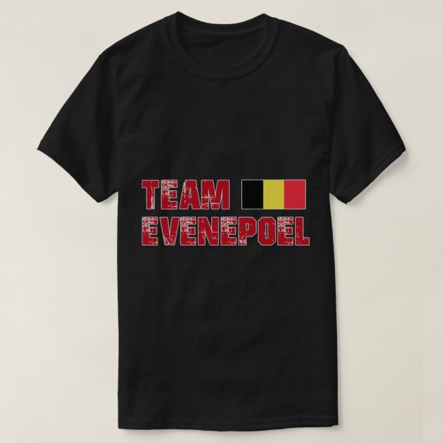 Team Remco Evenepoel   T-Shirt (Design Front)