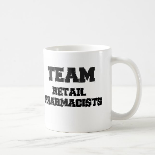 Team Retail Pharmacists Coffee Mug (Right)