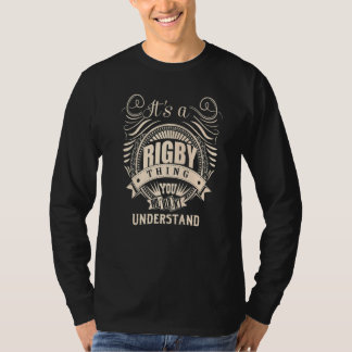 Team RIGBY Lifetime Member T-Shirt