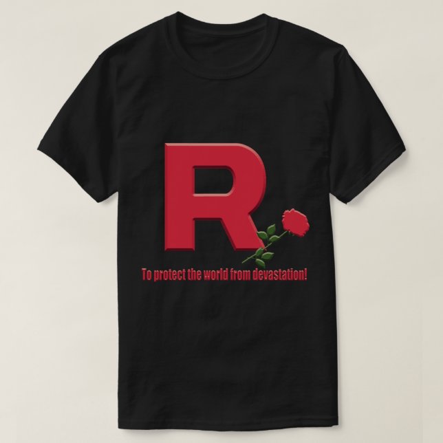 Team Rocket Logo 1.png T-Shirt (Design Front)