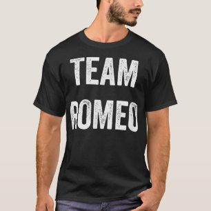 Team Romeo, Go Romeo Supporter, Cheer Fan  T-Shirt
