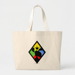 Team Roo Island Logo Large Tote Bag