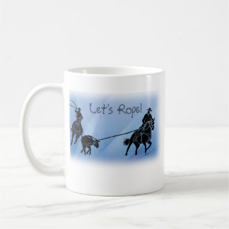 team ropers 201 coffee mug