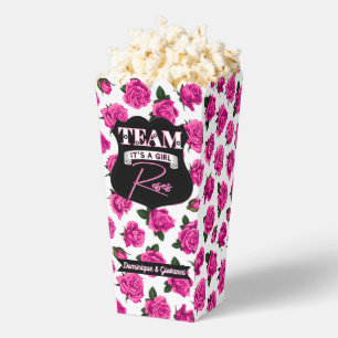 Team Roses Guns or Roses Gender Reveal Favour Box