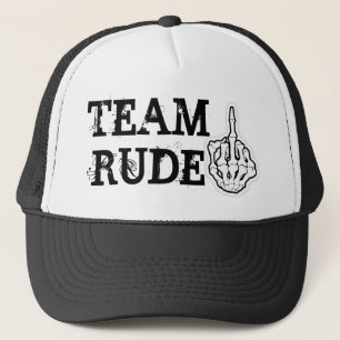 TEAM RUDE TRUCKER HAT