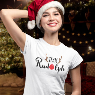 Team Rudolph - Christmas Team Logo T-Shirt