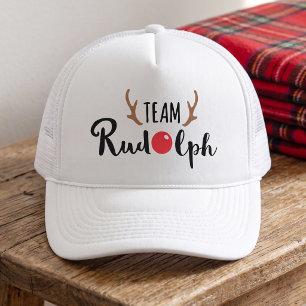 Team Rudolph - Christmas Team Logo Trucker Hat