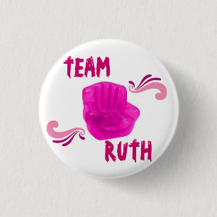 TEAM RUTH 3 CM ROUND BADGE