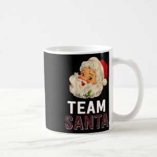 Team Santa Christmas Family Matching Pajamas Tees  Coffee Mug