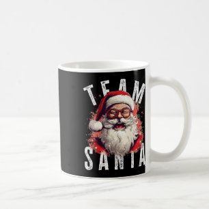 Team Santa Christmas Funny Xmas Santa Claus 2  Coffee Mug