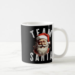 Team Santa Christmas Funny Xmas Santa Claus 3  Coffee Mug