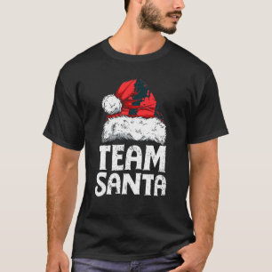 Team Santa Christmas Squad Family Matching Pyjamas T-Shirt