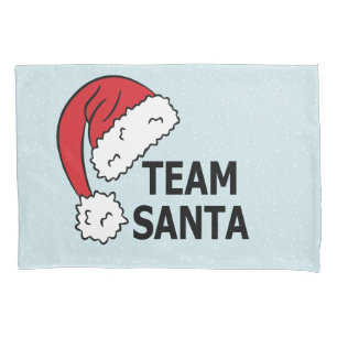 Team Santa ,Cool Christmas Gift Pillowcase